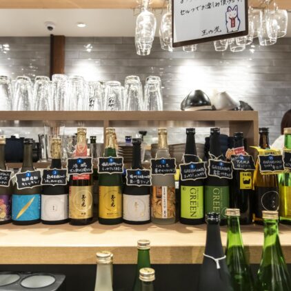 京都烏丸［純米酒粕 玉乃光］人気の飲み比べ＋自分だけの日本酒ブレンド体験に迫る